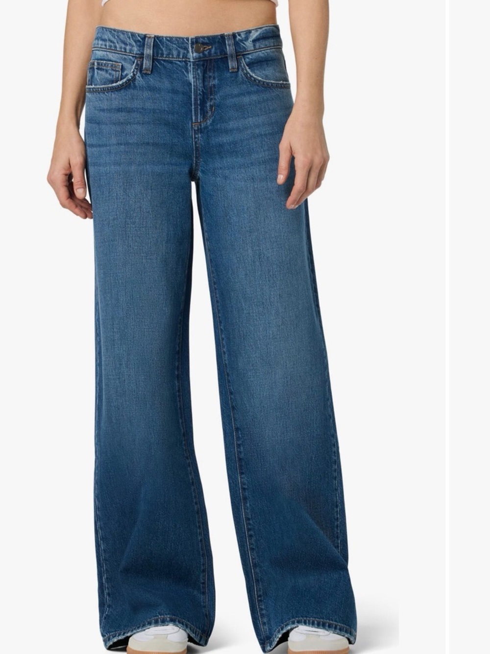 Joe's Jeans Women's Wide Leg High-Rise Denim - Medium Blue